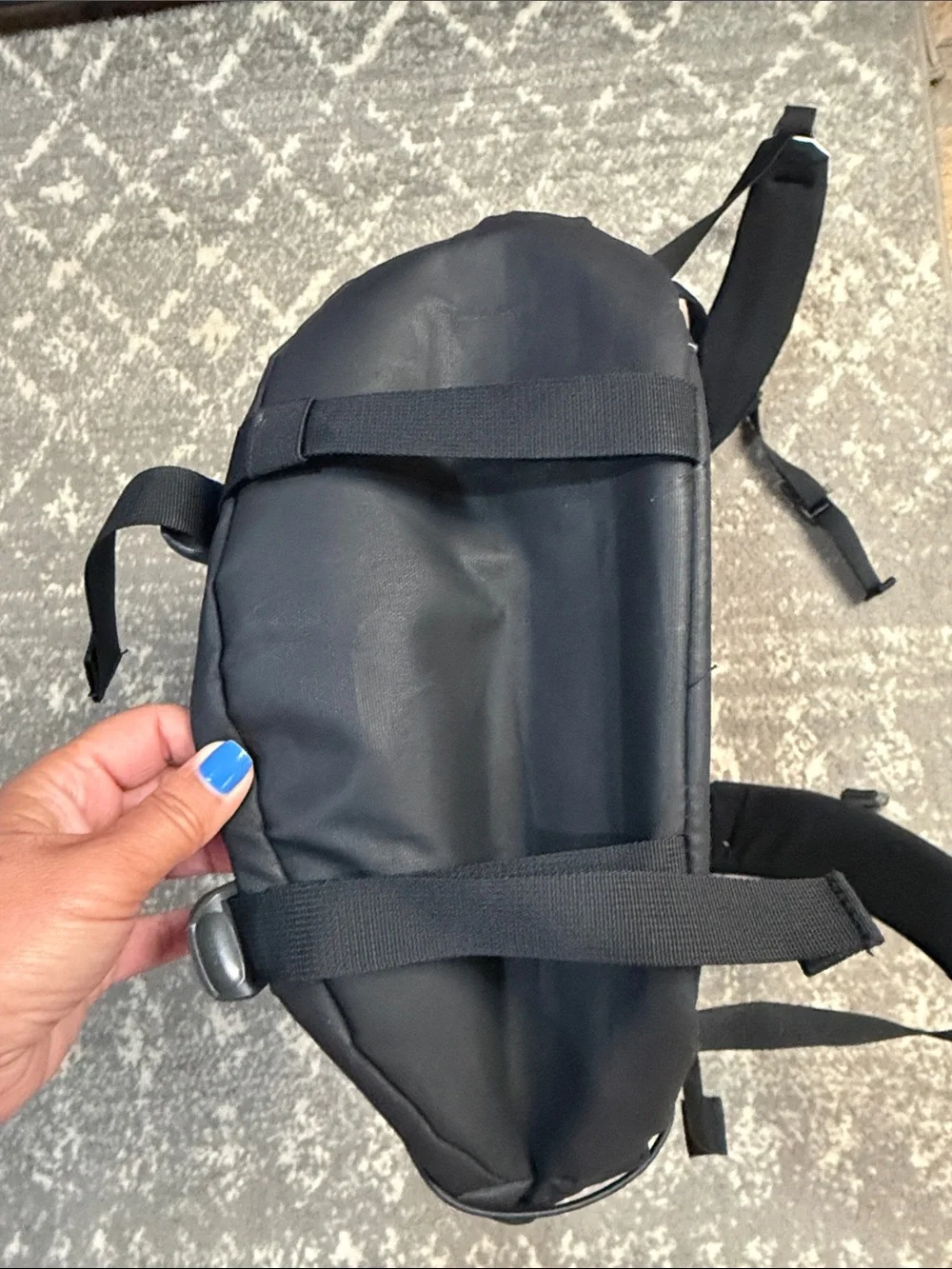 The North Face White and Black Borealis Daypack